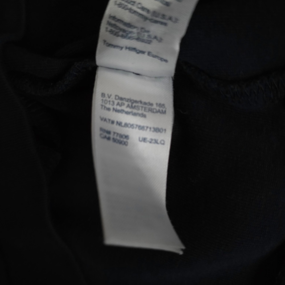 Tommy Hilfiger Girls' Brand Logo Mini Sweatshirt Dress, Navy Blue Size L (12-14) - Picture 12 of 13